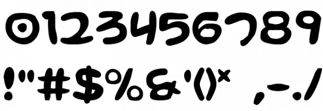 Magic Beans Schriftart Anderer Schreiben