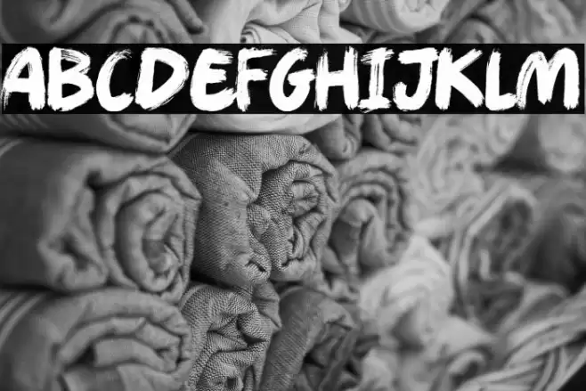 Magic Brush Font examples