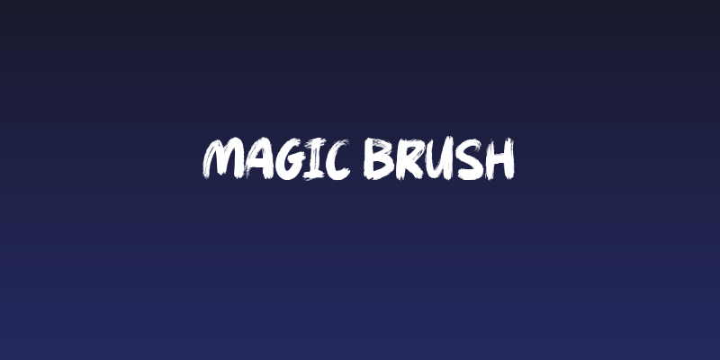 Magic Brush Social Header
