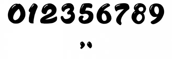 Magic Bubble फ़ॉन्ट अन्य घर का काम