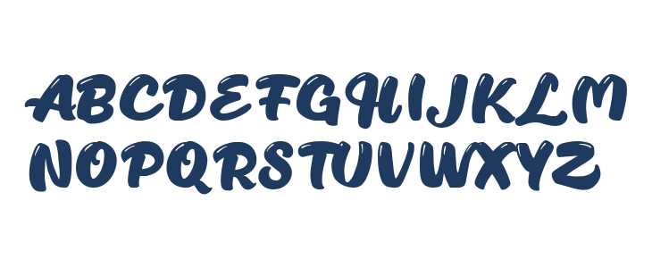 Magic Bubble Uppercase