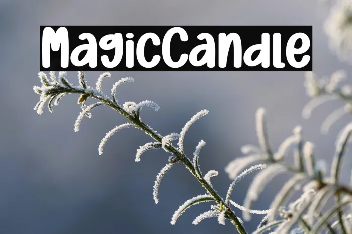 Magic Candle Example 3