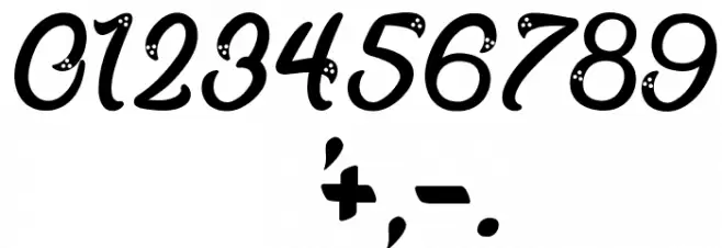 Magic Candy Font OTHER CHARS