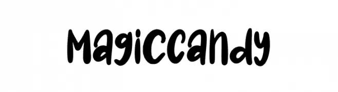 Magic Candy  Frei Schriftart Herunterladen