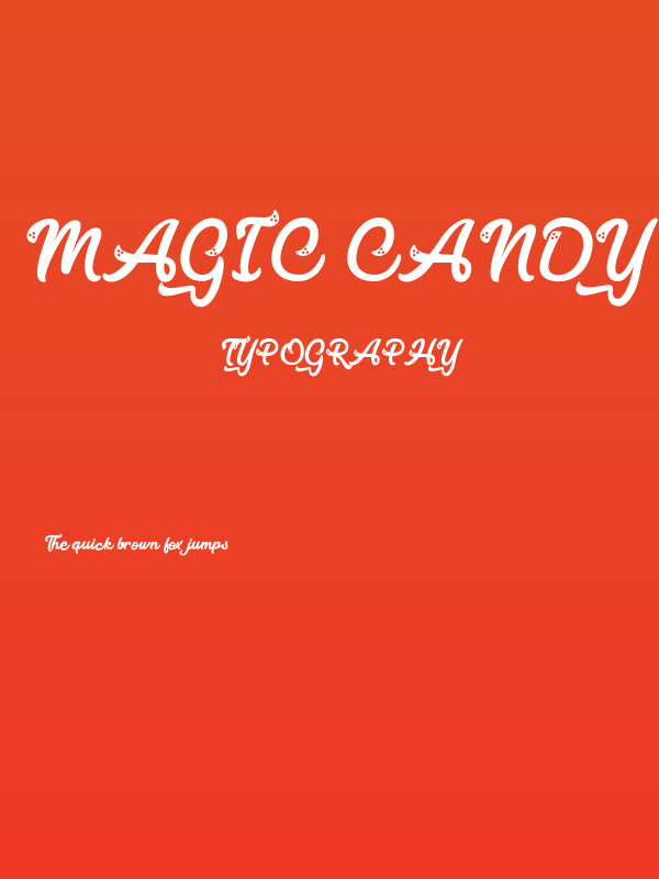 Magic Candy Poster