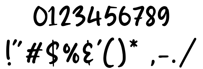 Magic Clause Font OTHER CHARS