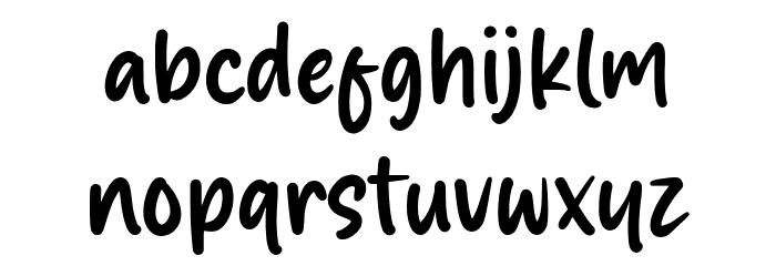 Magic Clause Font LOWERCASE