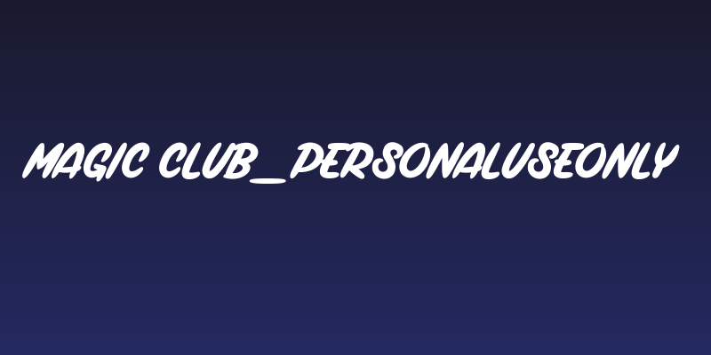 Magic Club_PersonalUseOnly Social Header