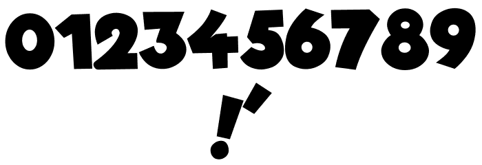 Magic English Font OTHER CHARS
