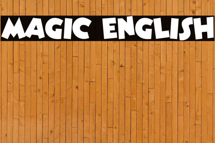 Magic English Example 2