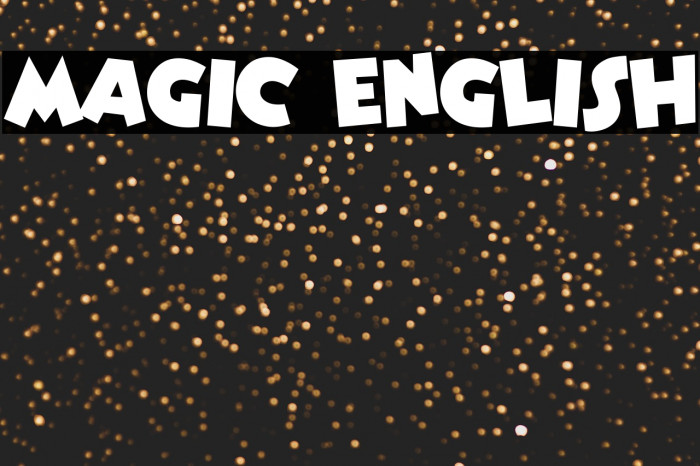Magic English Example 3