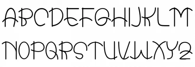 Magic Farmhouse Schriftart Groß