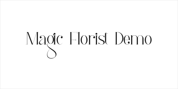 Magic Florist Demo Logo