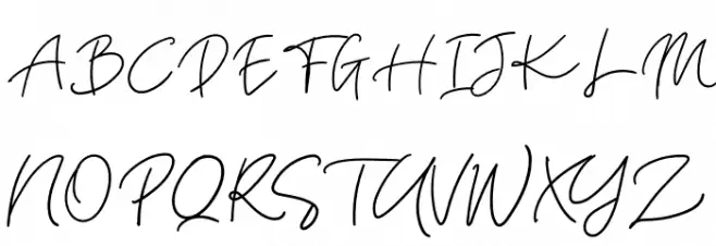 Magic Glass Schriftart Groß