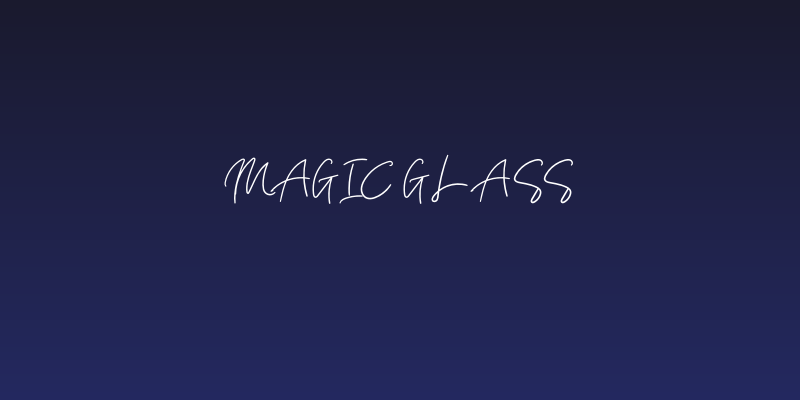 Magic Glass Social Header