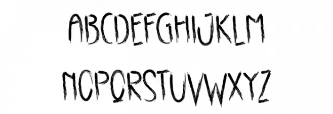 Magic Halloween Schriftart Groß