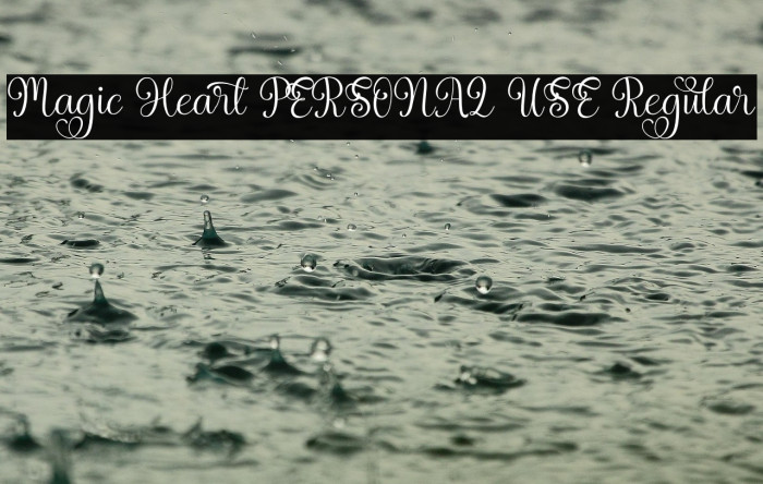 Magic Heart PERSONAL USE Regular Example 2