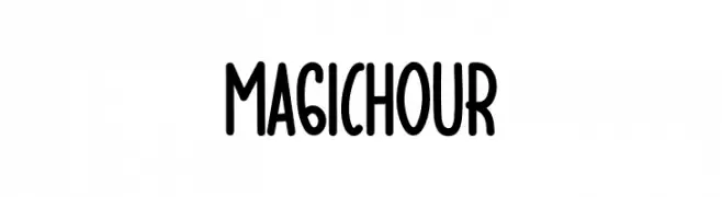 Magic Hour  Free Fonts Download