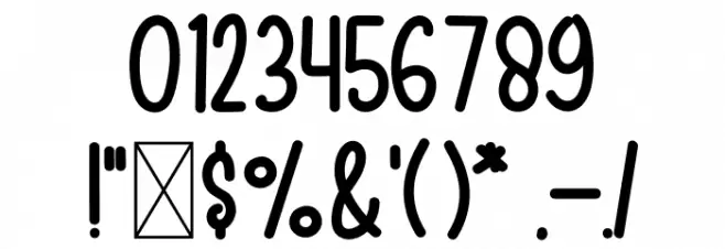 Magic Hour Font OTHER CHARS