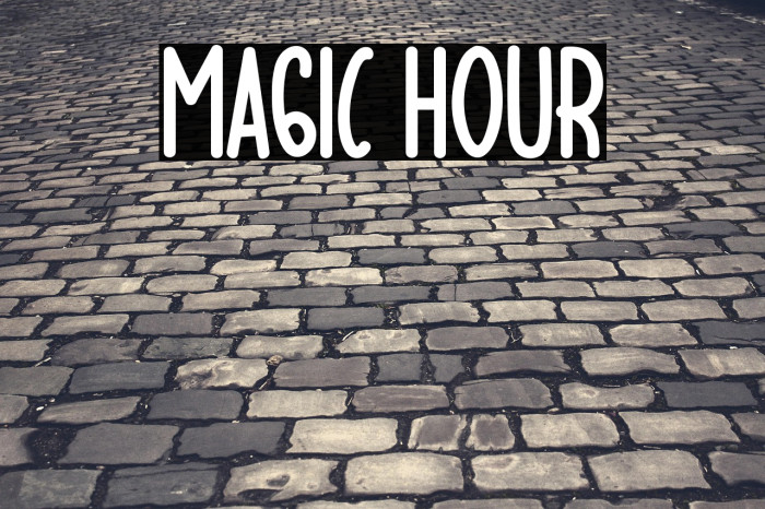 Magic Hour Example 1