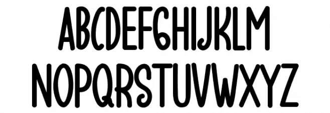 Magic Hour 字体 小写