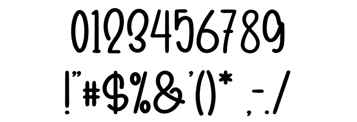 Magic In Valentine Font OTHER CHARS