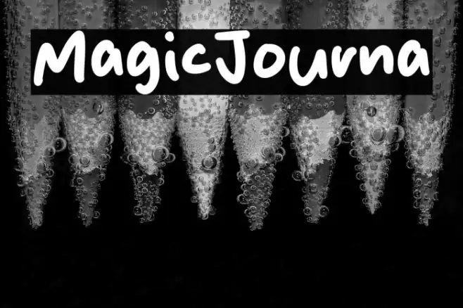 Magic Journal Example 1