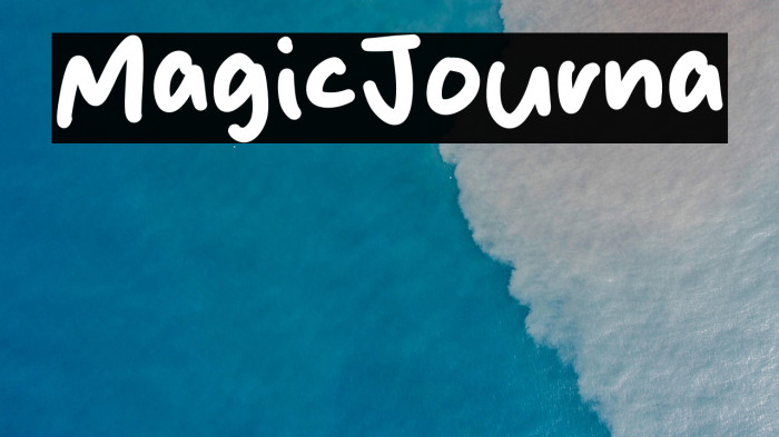 Magic Journal Example 3
