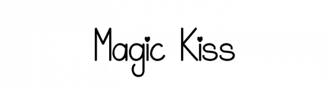 Magic Kiss  フリーフォントのダウンロード