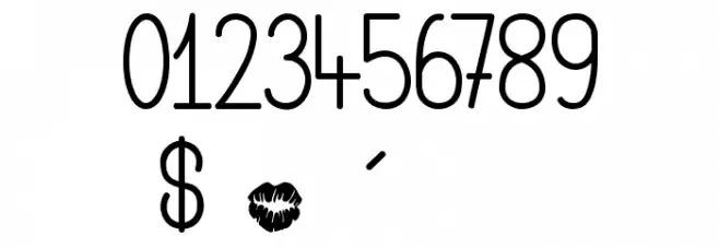 Magic Kiss Font OTHER CHARS