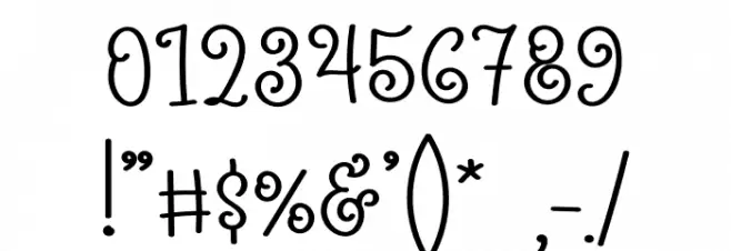 Magic Land Font OTHER CHARS