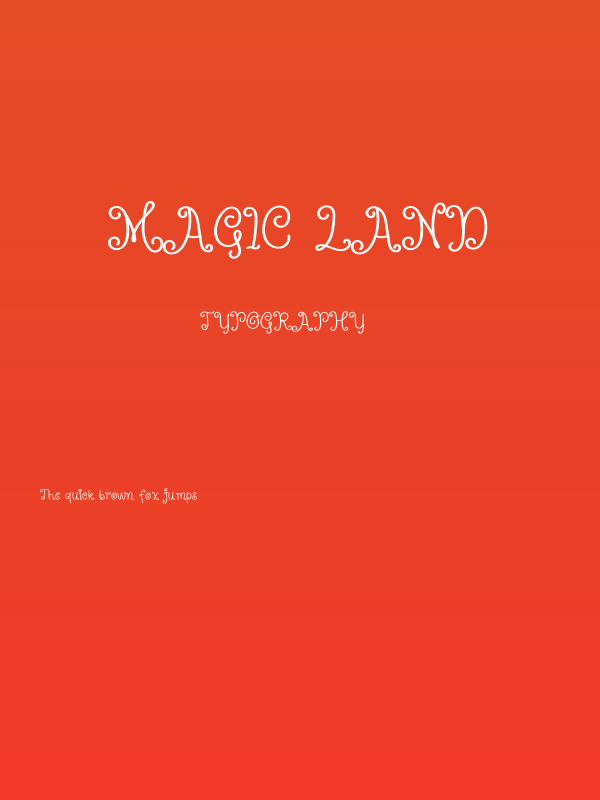 Magic Land Poster