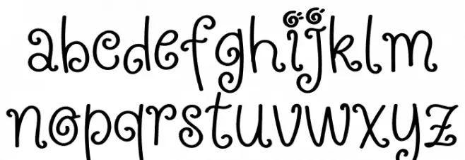 Magic Land 字体 小写