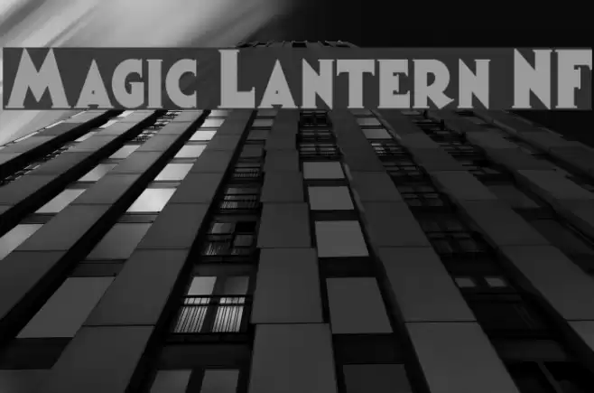 Magic Lantern NF Fonte examples