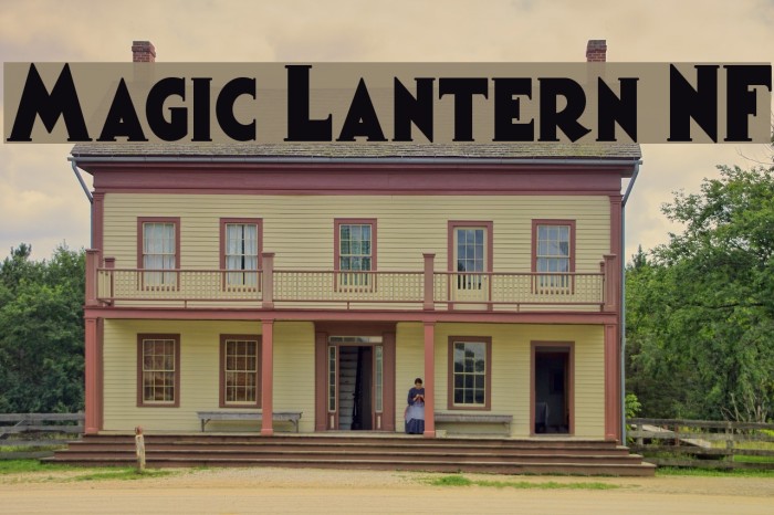 Magic Lantern NF Font examples