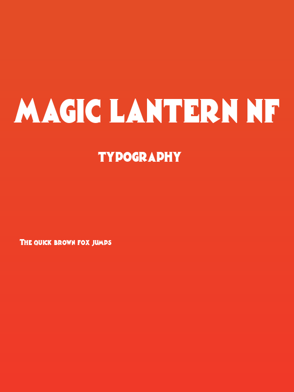 Magic Lantern NF Poster