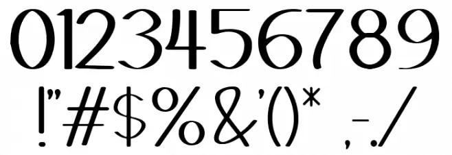 Magic Leaf Font OTHER CHARS