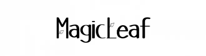 Magic Leaf  フリーフォントのダウンロード