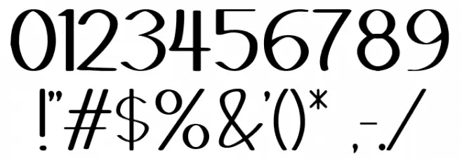 Magic Leaf Font OTHER CHARS