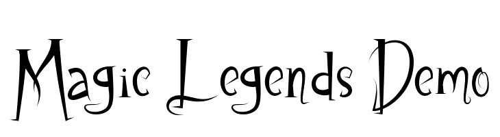 Magic Legends Demo  免费字体下载