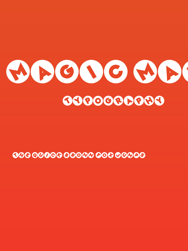 Magic Marbles Poster