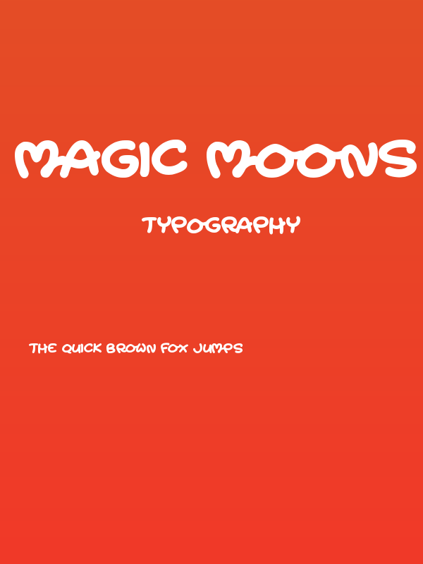 Magic Moons Poster