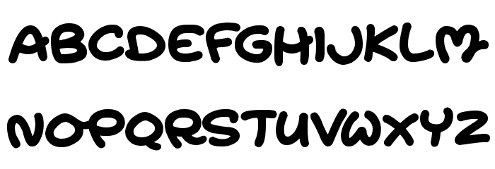 Magic Moons Font LOWERCASE