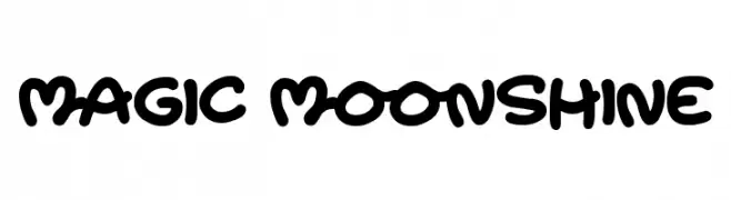 Magic Moonshine  フリーフォントのダウンロード