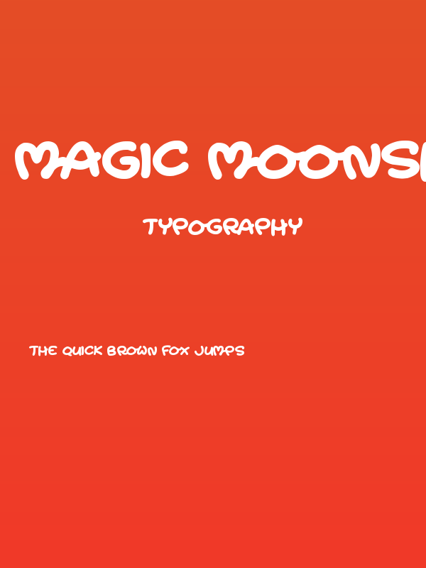 Magic Moonshine Poster