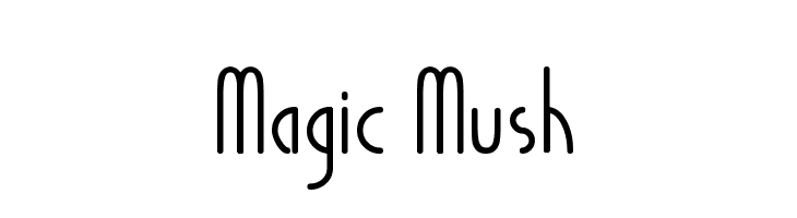 Magic Mush  Frei Schriftart Herunterladen