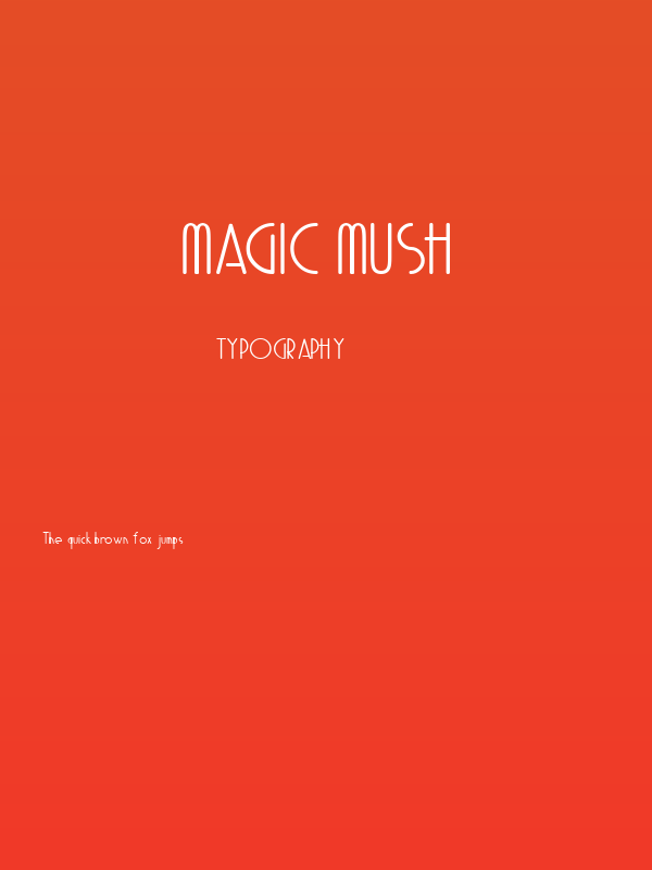 Magic Mush Poster