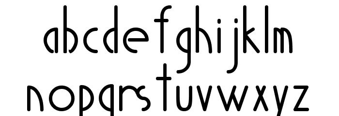 Magic Mush Font LOWERCASE