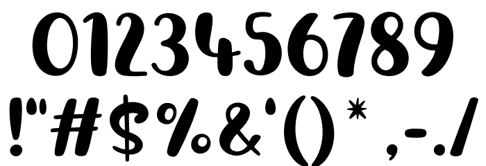Magic Owl Personal Use Font OTHER CHARS