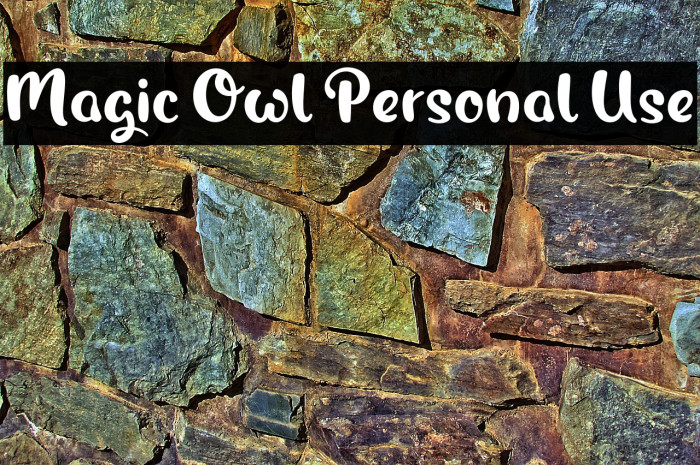 Magic Owl Personal Use Example 1